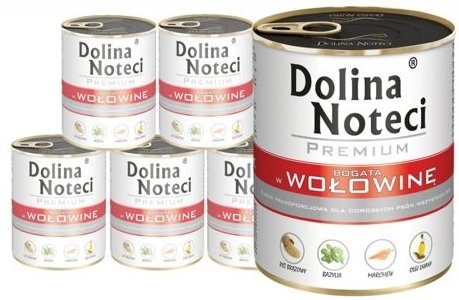 Dolina Noteci PREMIUM bogata w wołowinę 30x 800g