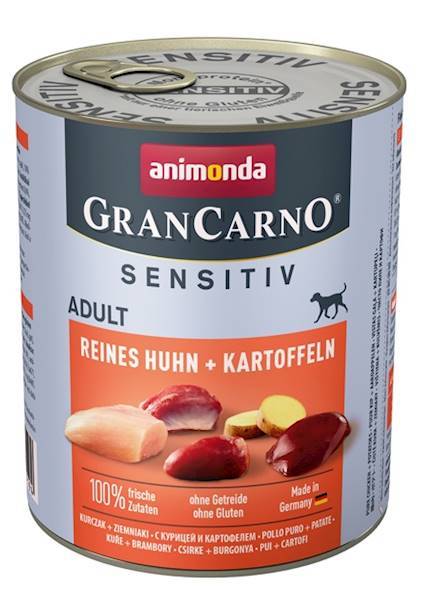 Animonda GranCarno Sensitiv Adult Dog smak Indyk + ziemniaki 6x800g AN 82-765