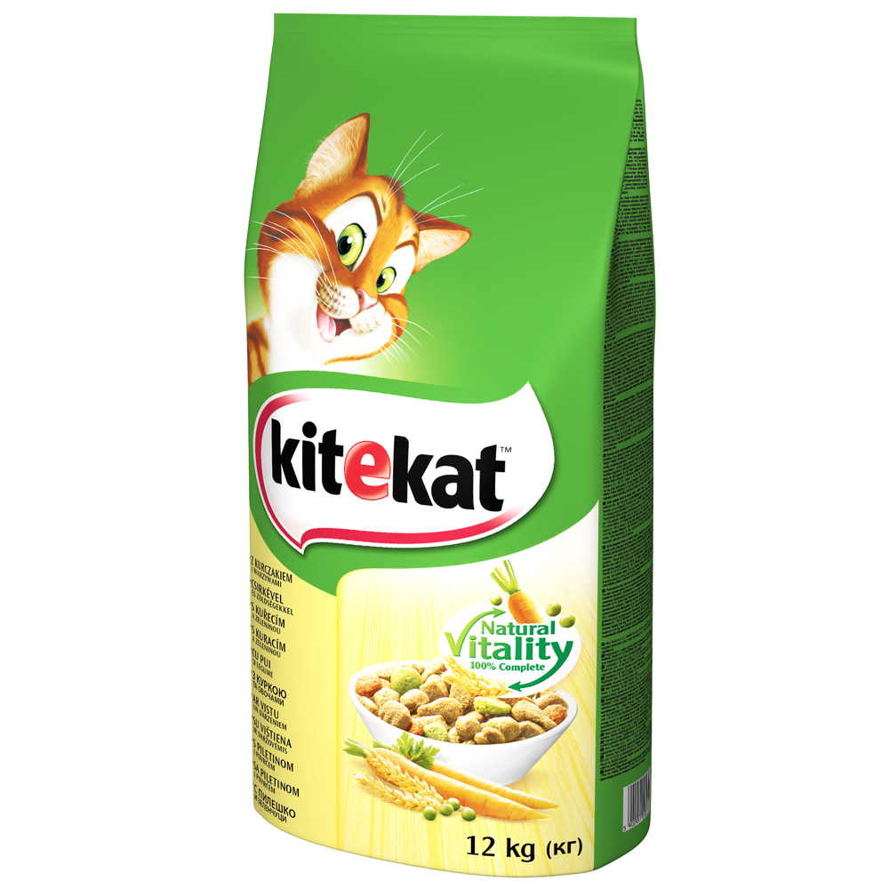 Kitekat kurczak, warzywa 12 kg