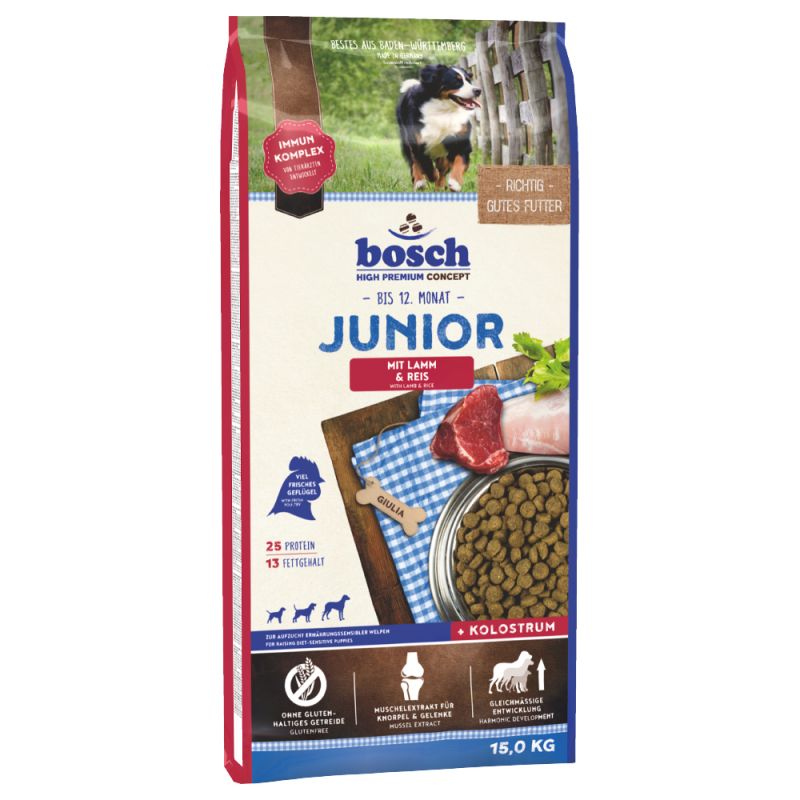 Bosch Petfood Junior Lamb&Rice 15 kg