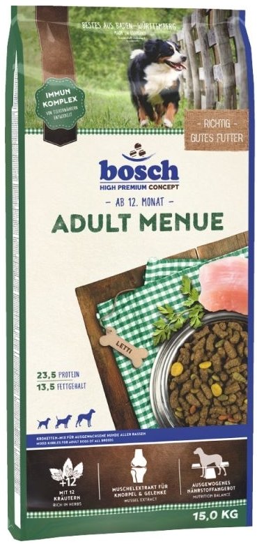 Bosch Petfood Adult Menue 15 kg