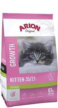 Arion ARION Original Kitten 35/21 Chicken 7,5kg 14789-uniw