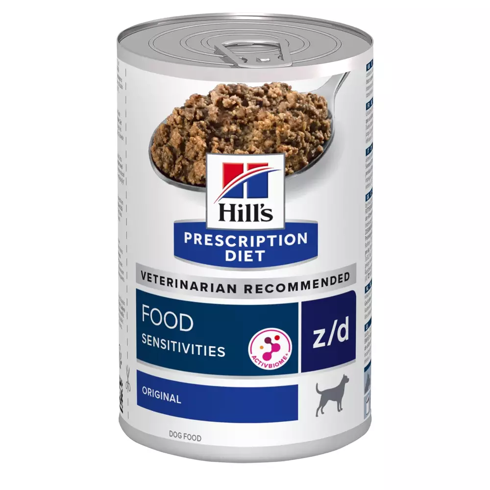 HILL'S PD Prescription Diet Canine z/d Food Sensitivities 12x370g - puszka