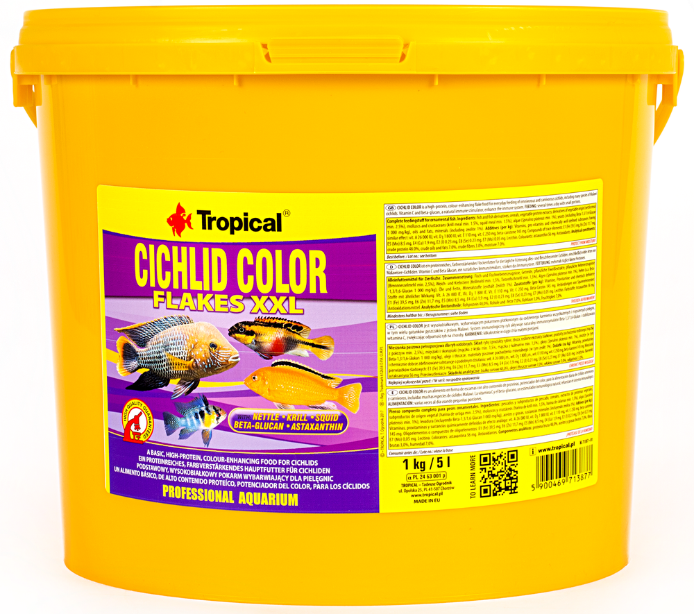 Tropical Cichlid Color Xxl Size 5000Ml