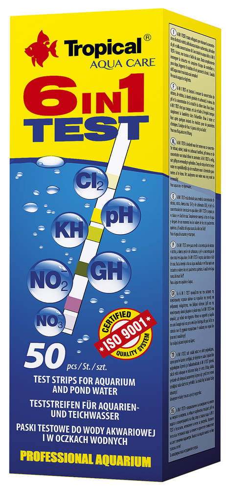 Tropical Test do wody 6in1 - paskowy 80106