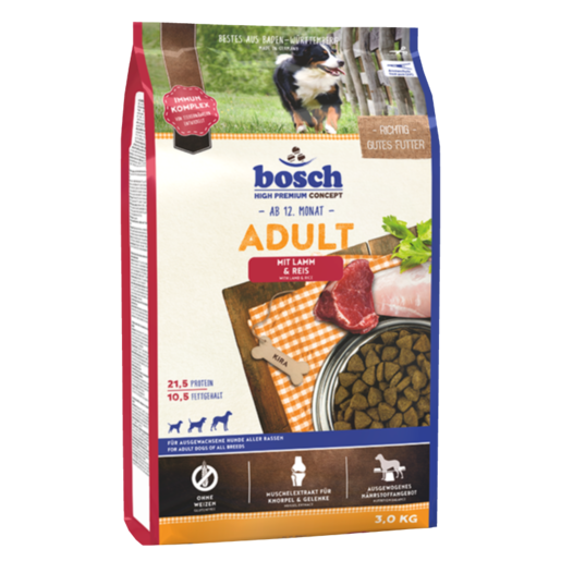 Bosch Petfood Adult Lamb&Rice 3 kg
