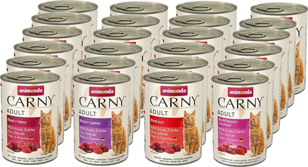 Animonda Cat Carny Adult 24x400g Mix smaków 16366-uniw