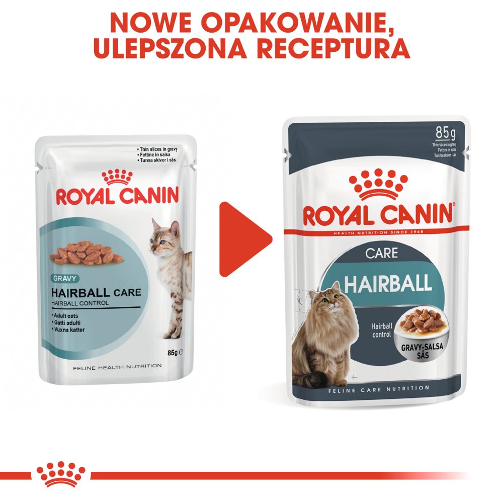 Royal Canin Hairball Care 24x85 g w sosie 16489-uniw