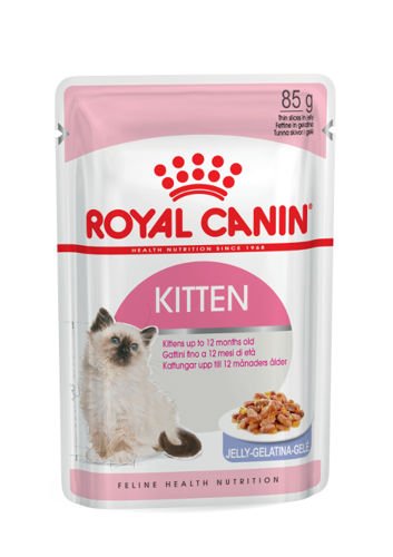 Royal Canin Kitten w galaretce Feline 24x85g saszetka 17087-uniw