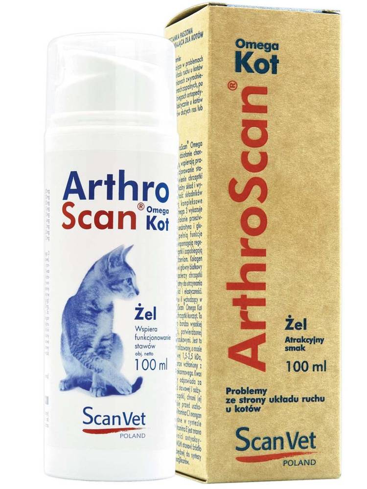 ScanVet ArthroScan Omega Kot 100ml żel 5391525730165