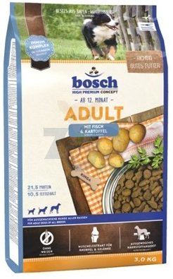 Bosch Petfood Adult Fish & Potato ryba i ziemniak nowa receptura) 3kg