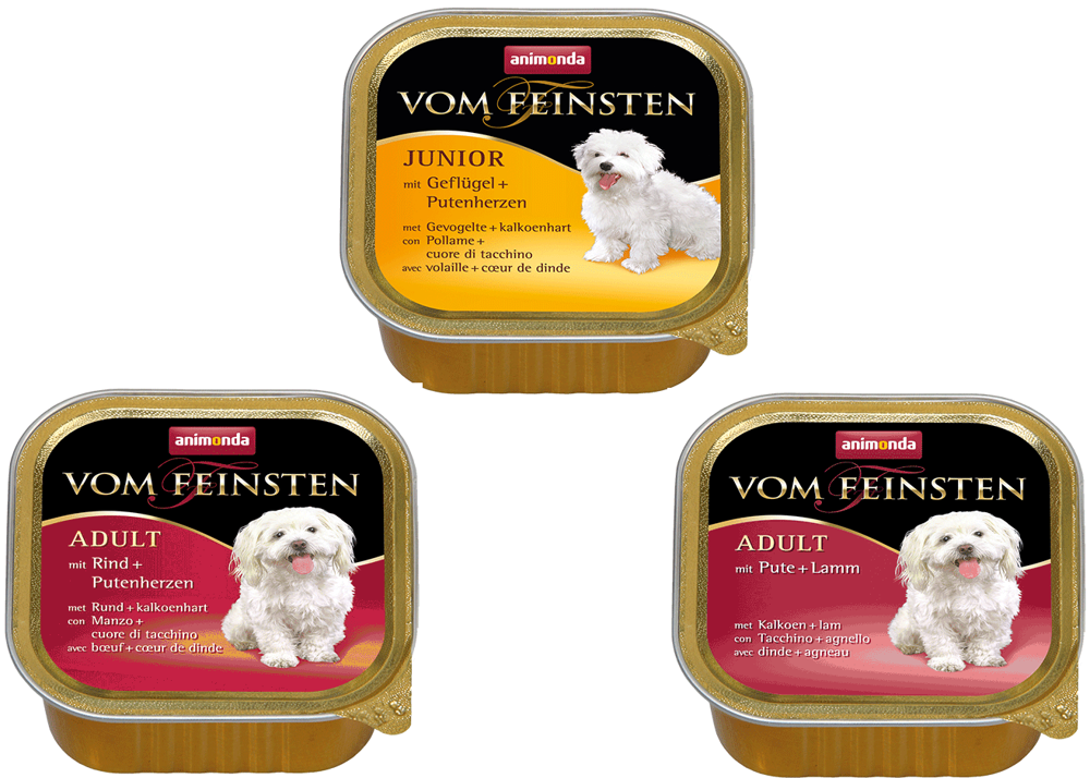 Animonda Dog Vom Feinsten Adult MIX smaków 18x150g 20557-uniw