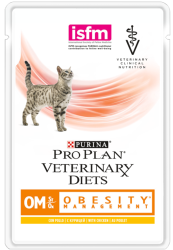 Purina Veterinary PVD OM Obesity Management Cat 10x85g saszetka 20686-uniw