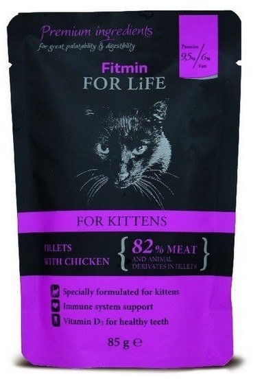 Fitmin Cat For Life Kitten Chicken 85g