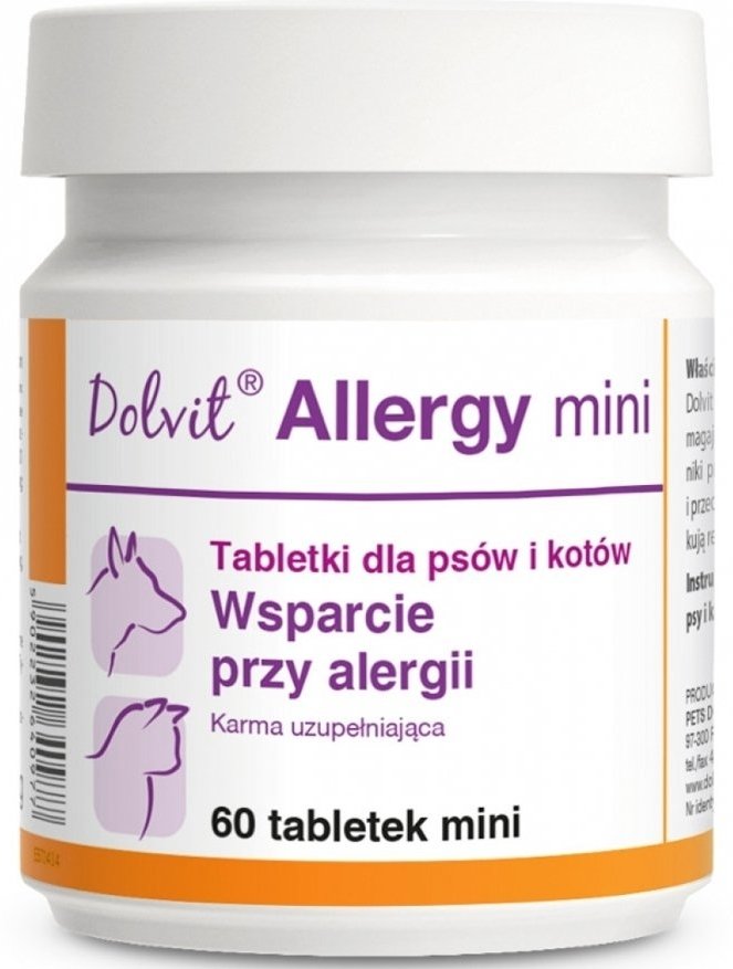 Dolfos Dolvit Allergy mini 60 tabletek 22183-uniw