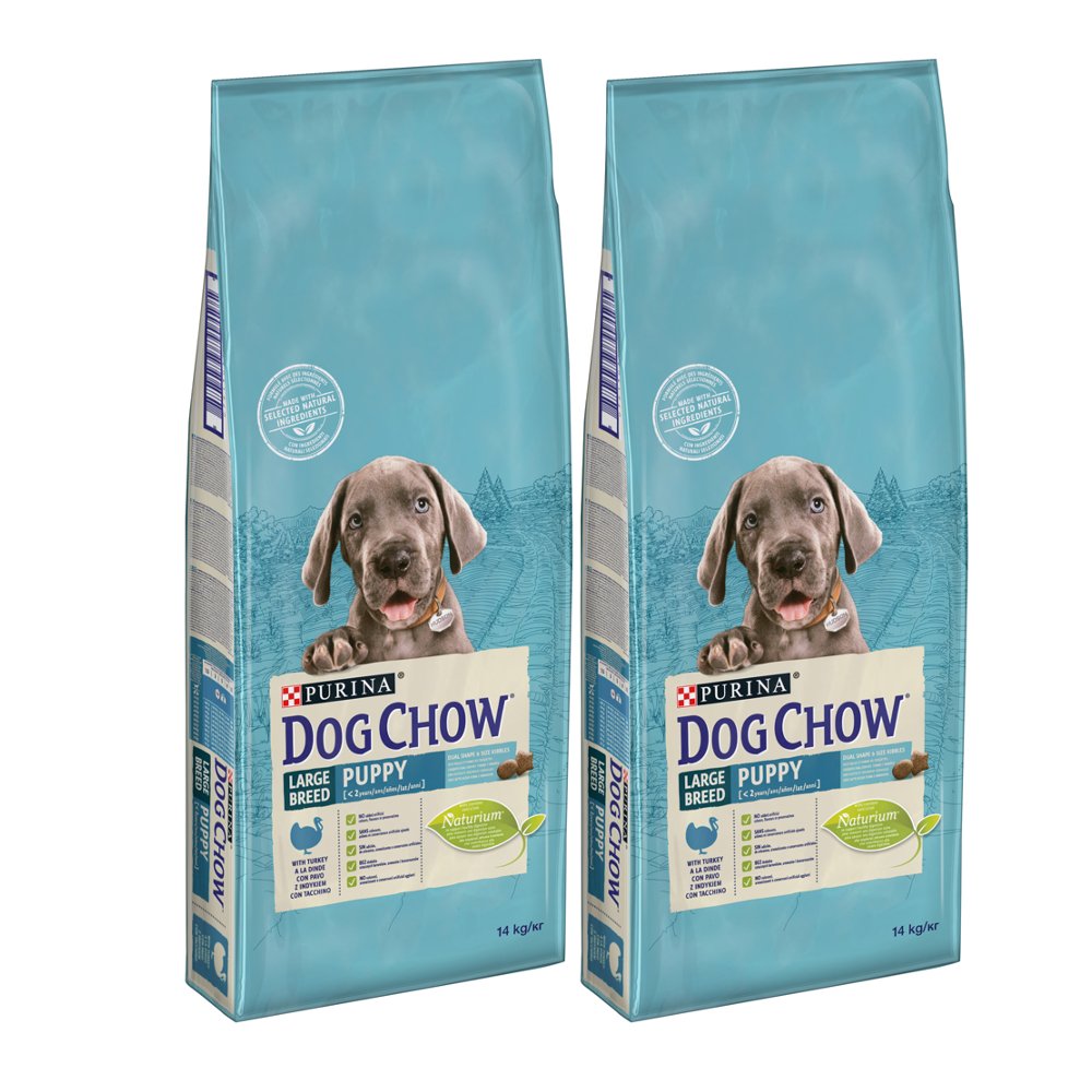 Purina PURINA Dog Chow Puppy Large Breed Turkey 2x14kg 22481-uniw