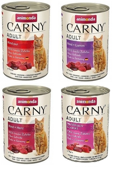 Animonda Cat Carny Adult smak dorsz i korzeń pietruszki 400g 83-717