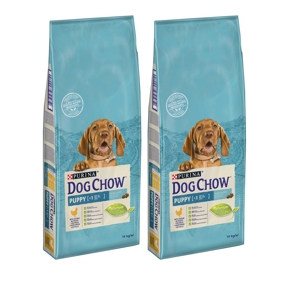 Purina Dog Chow Puppy Chicken 2x14kg