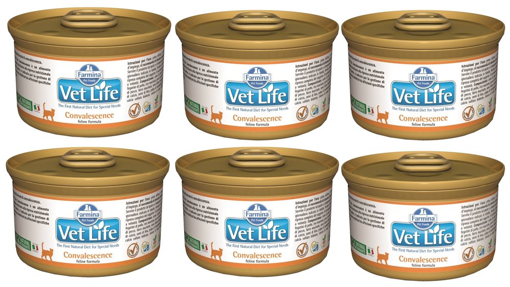 Farmina Vet Life Convalescence Cat 12x85g 22874-uniw