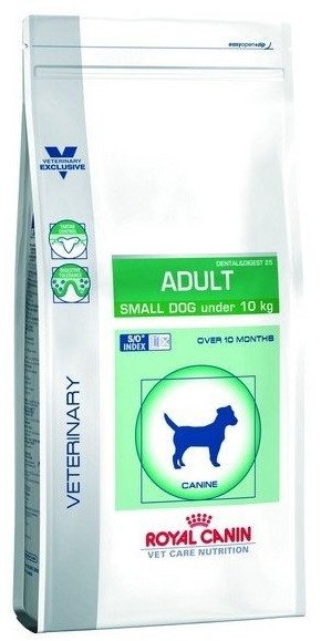 Royal Canin weterynaria Vet Care Nutrition Small Adult Dental & Digest 25 2x4kg