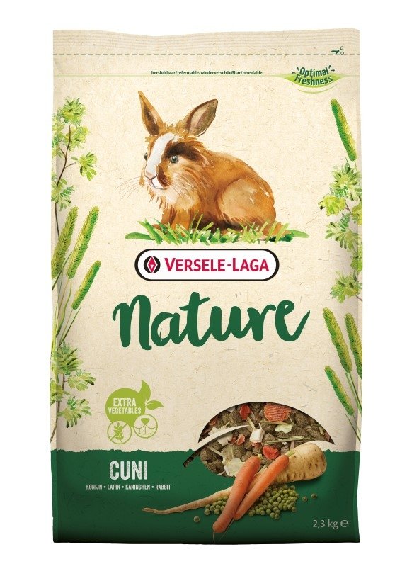 Versele-Laga Cuni Nature 2,3kg dla królików miniaturowych 24025-uniw