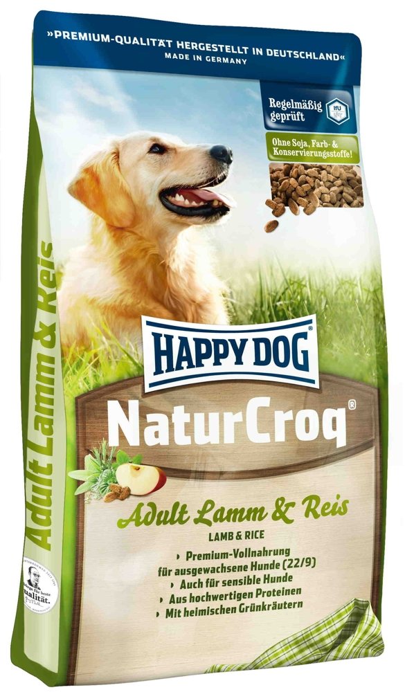 Happy Dog NaturCroq Lamm&Reis 15 kg