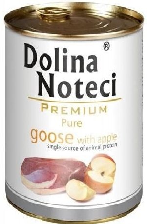 Dolina Noteci Premium Pure gęś z jabłkiem 60x400g ! SUPER CENA !