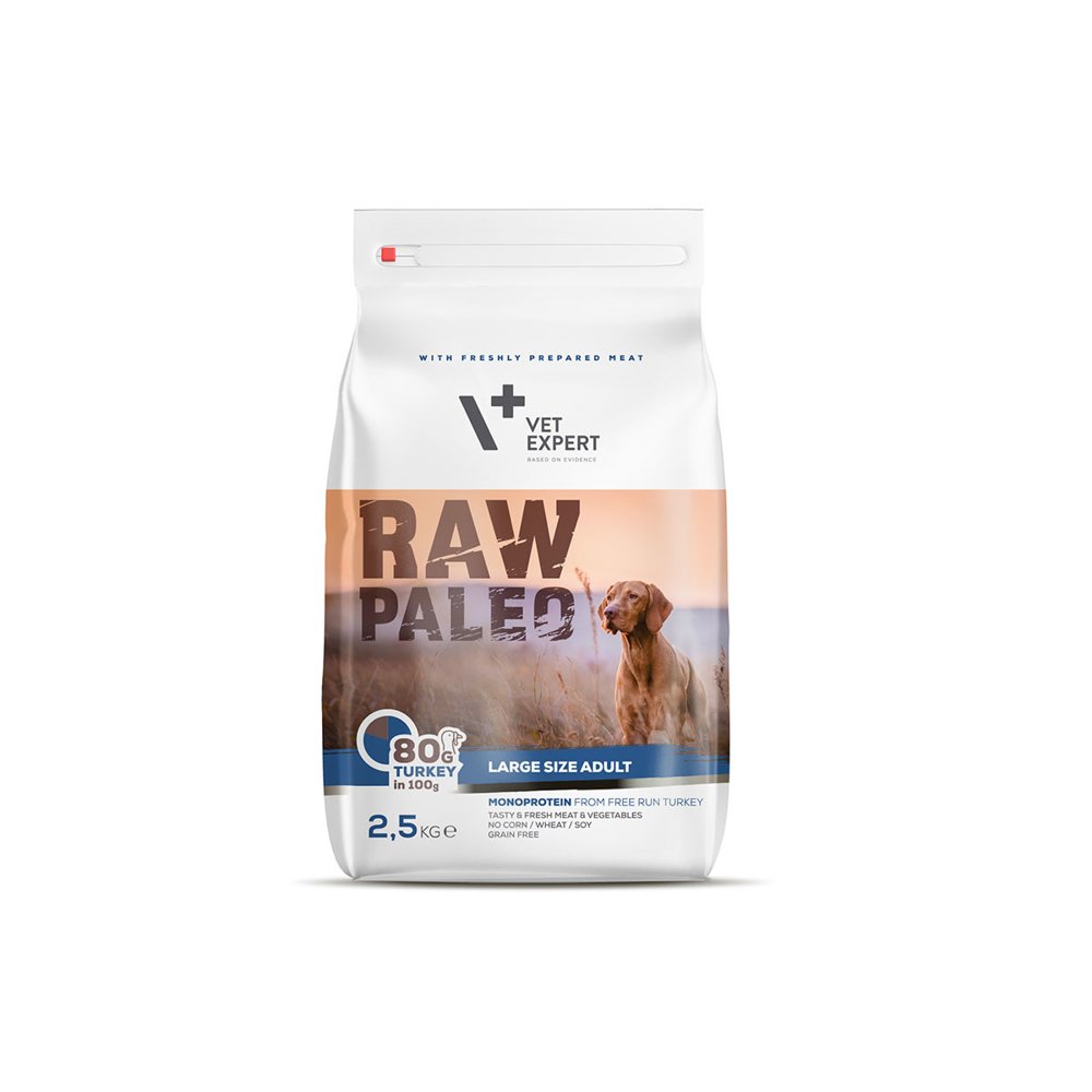 vetexpert Raw Paleo Adult Large 2,5 kg