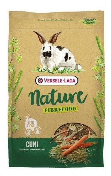 Versele-Laga Cuni Nature Fibrefood 1kg wysokobłonnikowy pokarm dla królika 24484-uniw