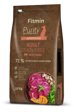 Fitmin Purity Grein Free Adult Beef 2 kg