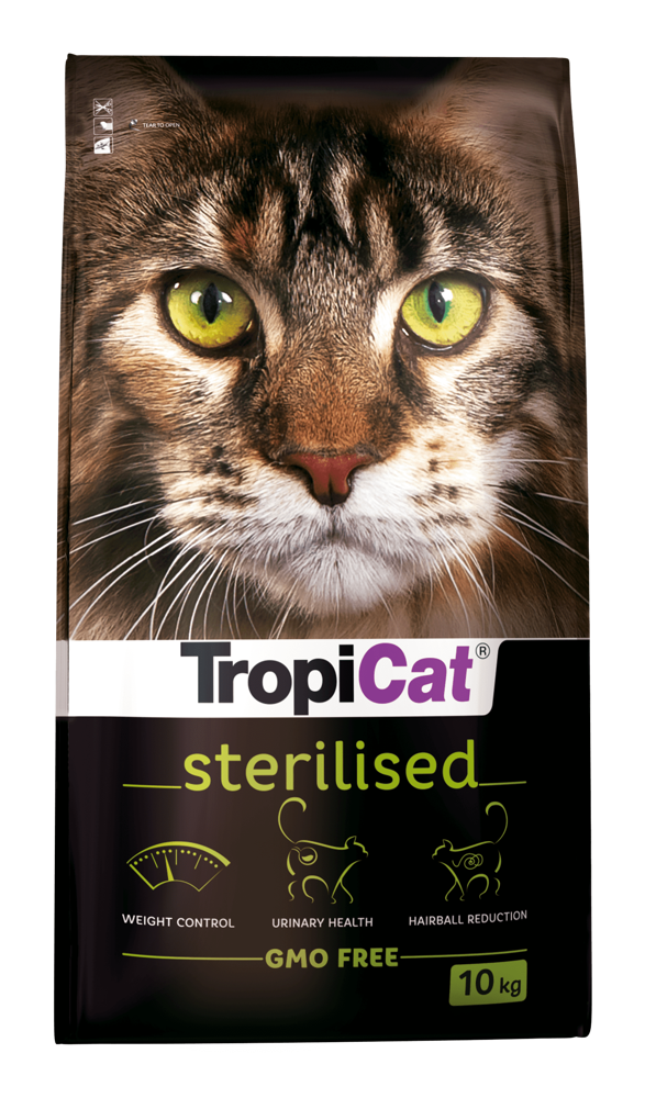 TropiCat Premium Sterilised 10 kg