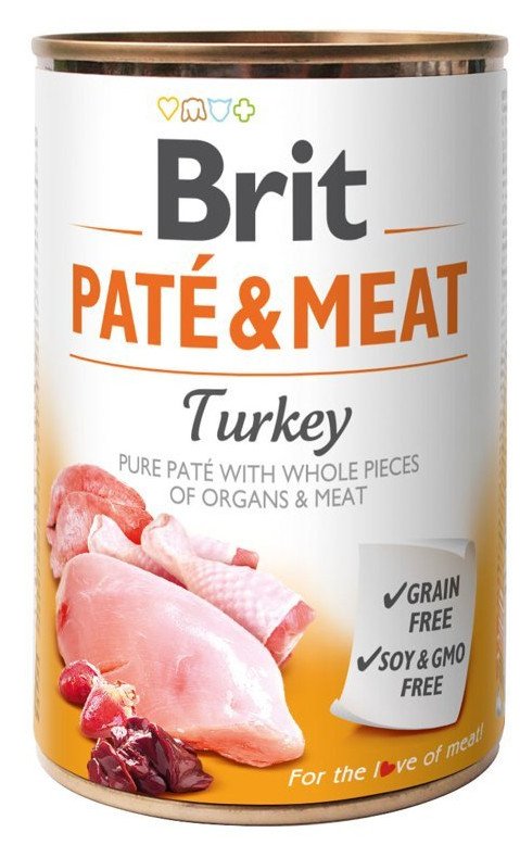 Brit PATE & MEAT TURKEY 800g