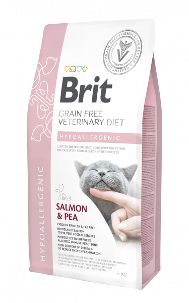Brit Grain Free Veterinary Diets Cat Hypoallergenic 0,4 kg