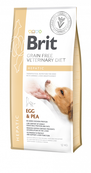 Brit Grain Free Veterinary Diets Hepatic 12 kg