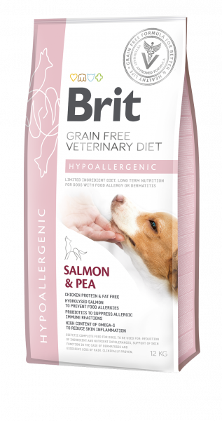 Brit Grain Free Veterinary Diets Hypoallergenic 2 kg