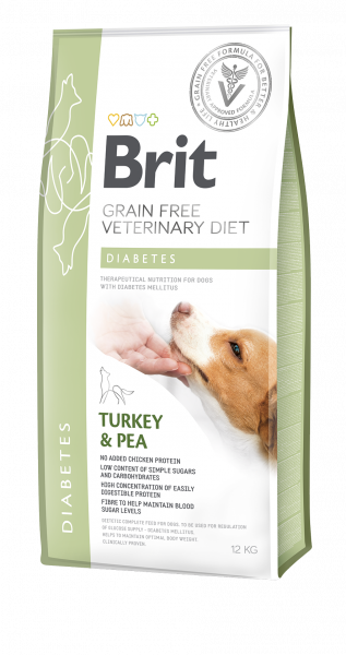 Brit Grain Free Veterinary Diets Diabetes 12 kg