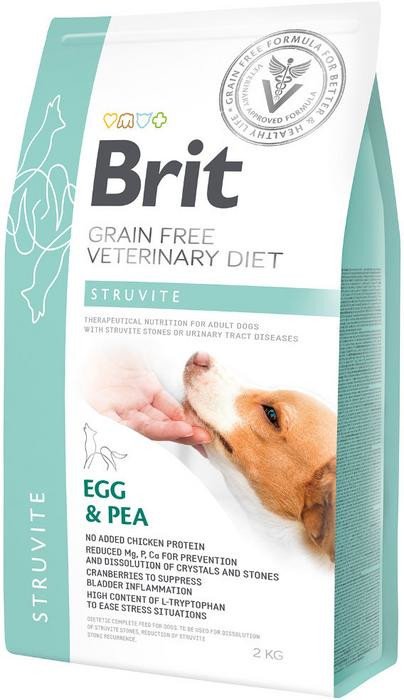 Brit VET Brit Veterinary Diet Struvite Egg&Pea Sucha Karma dla psa op 2kg
