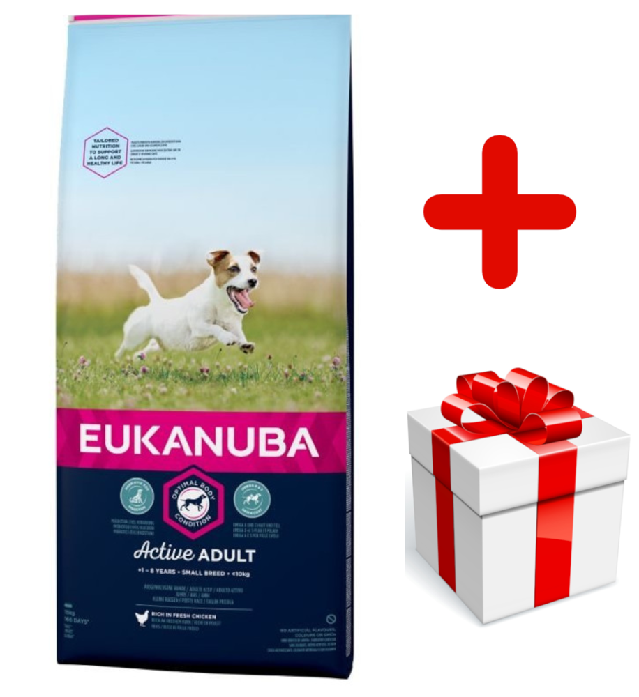 Eukanuba Adult Small Breed Maintenance Chicken 15 kg