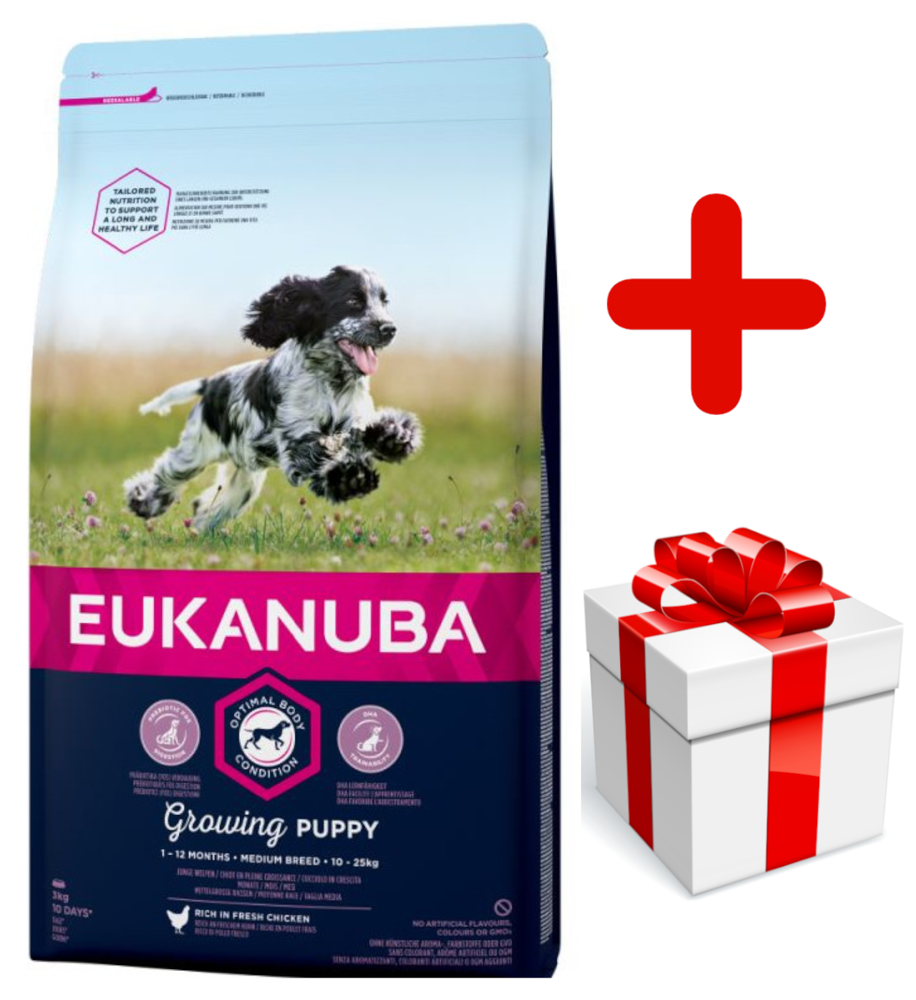 Eukanuba Puppy&Junior Medium Breed 15 kg