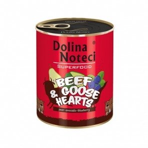 Dolina Noteci PREMIUM SUPERFOOD wołowina z sercami z gęsi 400g 36304-uniw