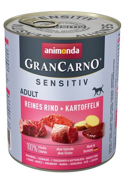 Animonda GranCarno Sensitiv Czysta wołowina z ziemniakami 800g 82417