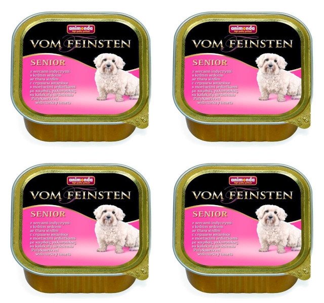 Animonda Dog Vom Feinsten Senior smak Serca Indyka 22x150g AAP 82981