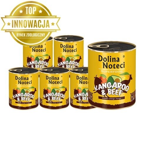 Dolina Noteci PREMIUM SUPERFOOD kangur i wołowina 6x800g 36727-uniw