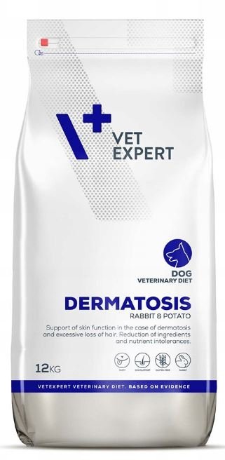 vetexpert Veterinary Diet Dog Dermatosis Rabbit&Potato 12 kg