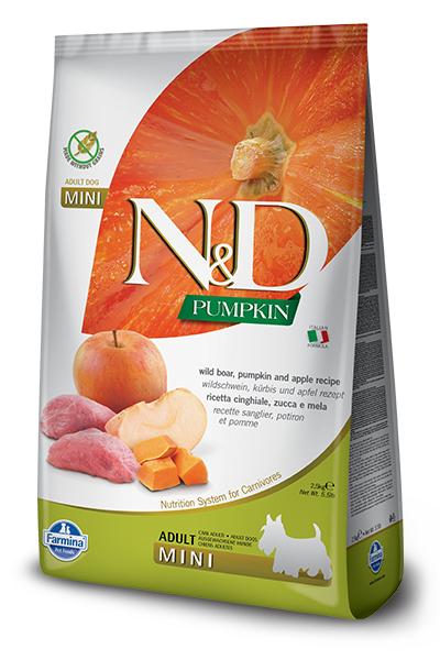 Farmina N&D Grain Free Pumpkin Boar&Apple Adult Mini 0,8 kg