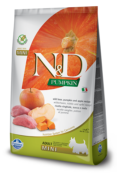 Farmina N&D Grain Free Pumpkin Boar&Apple Adult Mini 7 kg