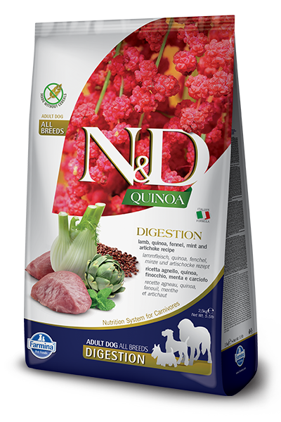 Farmina N&D Quinoa Digestion Lamb&Fennel 7 kg