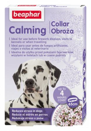 Beaphar Calming Collar obroża antystresowa dla psa 65cm 39881-uniw