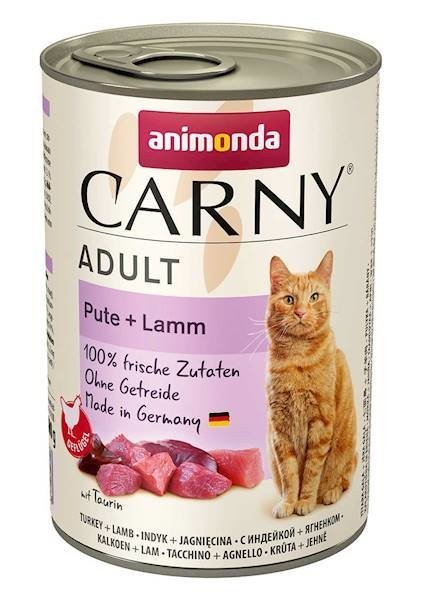 Animonda Cat Carny Adult indyk i jagnięcina 400g AAK 83823