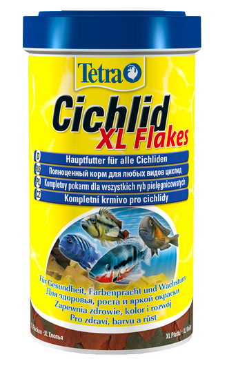 Tetra Cichlid XL Flakes 500ml T139985
